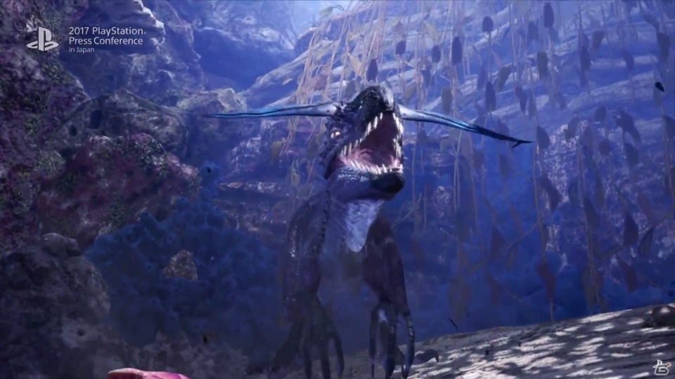【PSプレカン2017】PS4「モンスターハンター：ワールド」が2018年1月26日に発売決定！の画像4