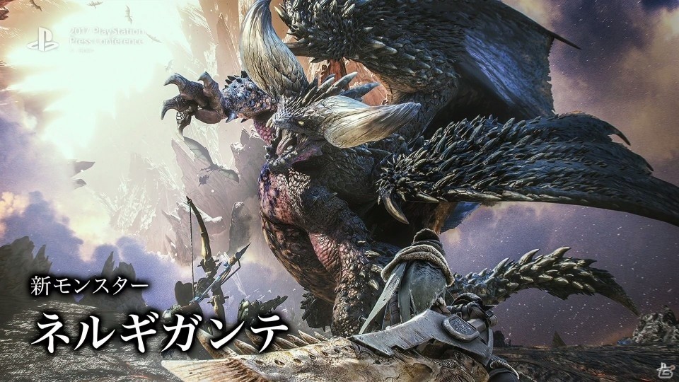 【PSプレカン2017】PS4「モンスターハンター：ワールド」が2018年1月26日に発売決定！の画像5