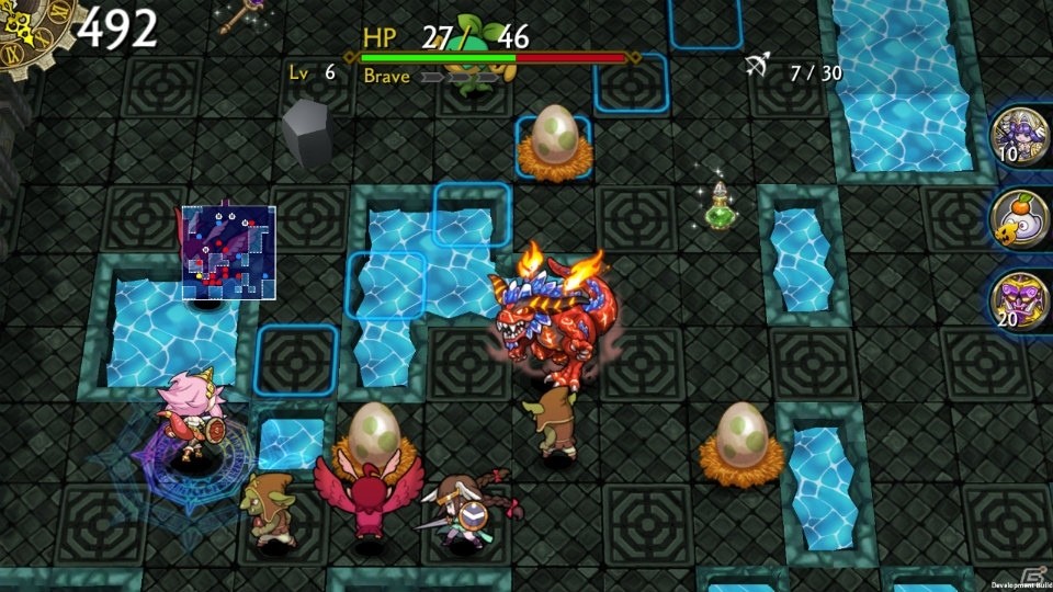 「ドラゴンファングZ～竜者ロゼと宿り木の迷宮～」がNintendo Switch向けに今秋配信！TGS2017にてプレイアブル展示もの画像3