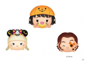 「LINE：ディズニー ツムツム」サービス開始から10日で作成数500万個突破！ハロウィーン用のかわいいパーツも近日追加予定の画像1