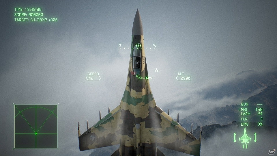 エースコンバット 7 スカイズ アンノウン 戦闘機の空戦機動をゲーム内で再現 Post Stall Maneuver 映像が公開に ゲーム情報サイト Gamer