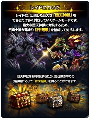 iOS/Android「グランドサマナーズ」最大96ユニットの大規模協力戦が楽しめる「レイドバトル」が解禁！の画像2