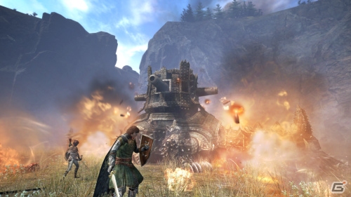 「ドラゴンズドグマ オンライン」石呪の涙を流す“魔軍戦車”カトブレパスを討伐せよ！エリアミッションが本日配信の画像4
