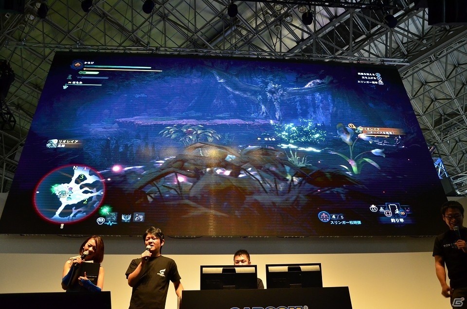 【TGS 2017】メインモンスター・ネルギガンテに挑む！初出しモンスター盛りだくさんの「モンスターハンター：ワールド」ステージをレポートの画像16