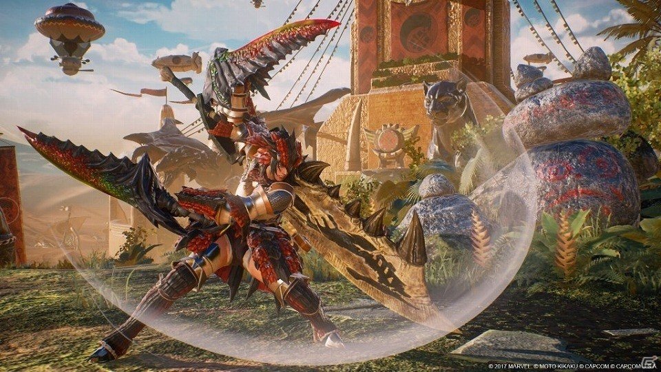 「マーベル VS. カプコン：インフィニット」が本日発売！追加キャラとして「モンスターハンター」も登場決定の画像4