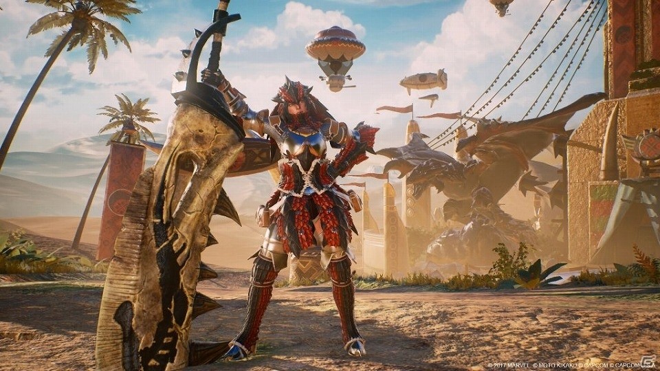 「マーベル VS. カプコン：インフィニット」が本日発売！追加キャラとして「モンスターハンター」も登場決定の画像6