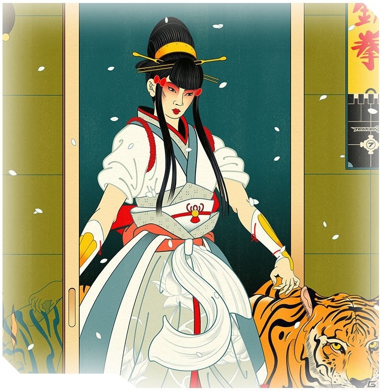 「鉄拳7」にて「欧米アーティスト作成キャラパネル」と「開発スタッフ描き下ろしキャラパネル」全25種類の無料配信が開始！の画像10
