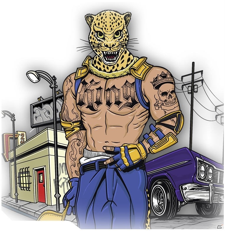 「鉄拳7」にて「欧米アーティスト作成キャラパネル」と「開発スタッフ描き下ろしキャラパネル」全25種類の無料配信が開始！の画像6