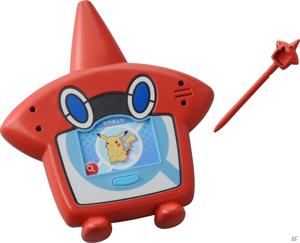 初のゲーム連動「ポケモン図鑑」シリーズ最新版！液晶トイ「ロトム図鑑DX」が11月17日に発売の画像1