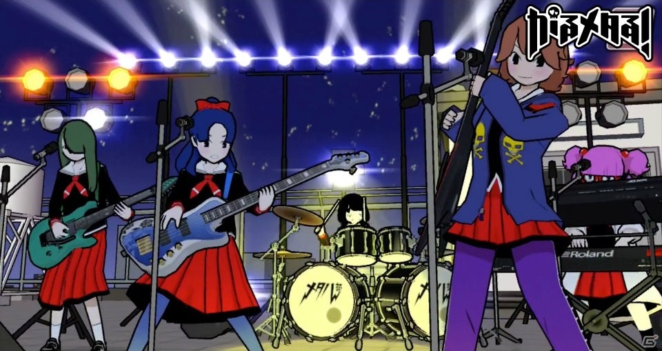 Joy-con操作で誰でも簡単に本格ドラム演奏！Nintendo Switch「がるメタる！」のストーリーとキャラクターを紹介の画像2
