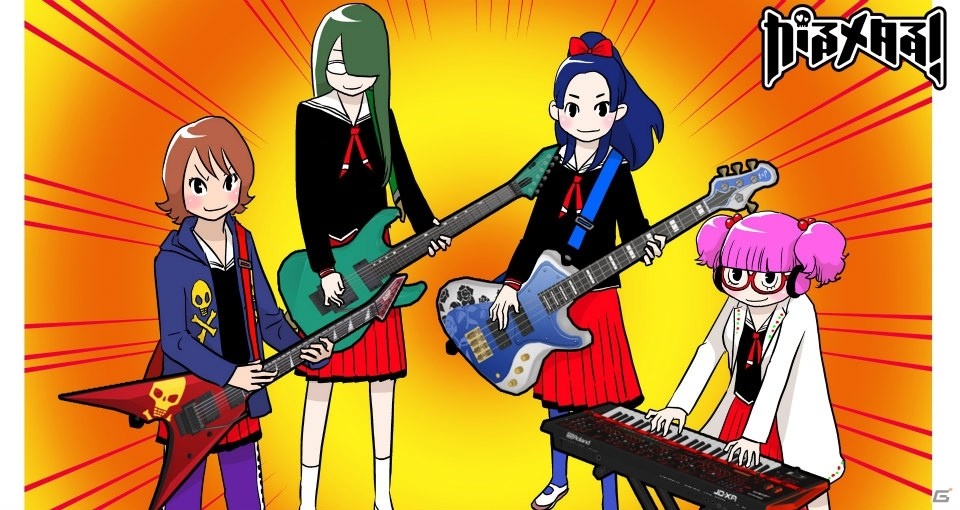 Joy-con操作で誰でも簡単に本格ドラム演奏！Nintendo Switch「がるメタる！」のストーリーとキャラクターを紹介の画像5