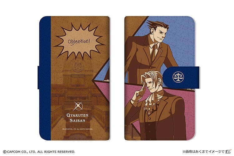 「逆転裁判」塗 和也氏描き下ろしデザインのTシャツやダイアリースマホケースが登場！TGS 2017での公開情報をまとめて紹介の画像20