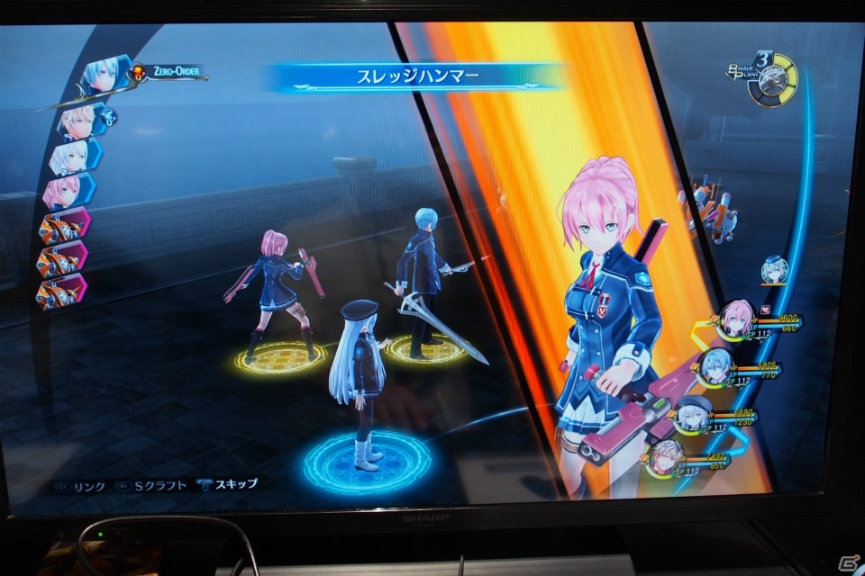 【TGS 2017】発売直前の「英雄伝説 閃の軌跡III」を体験！新要素“ブレイブオーダー”を活用して鉄騎隊に挑もうの画像6