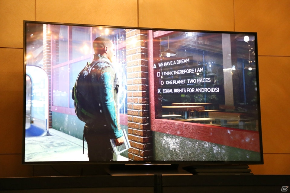 【TGS 2017】近未来を舞台にしたネオ・ノワール・スリラー「Detroit Become Human」のメディアセッションをレポートの画像29