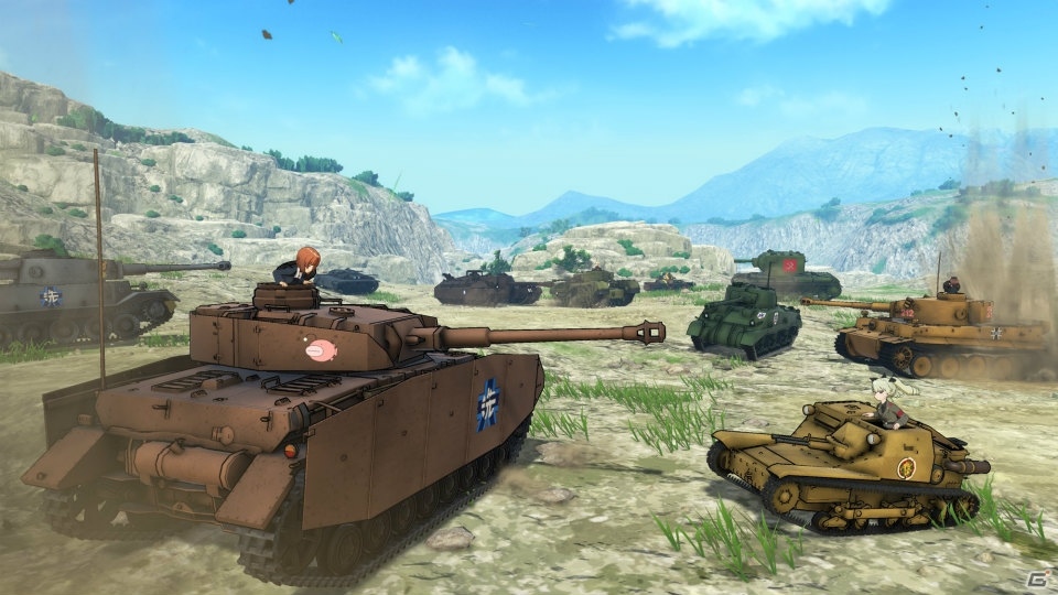 PS4「ガールズ＆パンツァー ドリームタンクマッチ」オンライン対戦は最大10人でのバトルが可能！感想戦形式のストーリーモードも収録の画像4