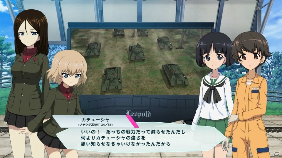 PS4「ガールズ＆パンツァー ドリームタンクマッチ」オンライン対戦は最大10人でのバトルが可能！感想戦形式のストーリーモードも収録の画像8