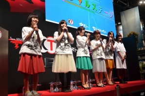 【TGS 2017】5人のキャストが生徒役、加隈さんがインターンの先生役に！？「拡張少女系トライナリー」を授業形式で紹介するステージをレポートの画像1