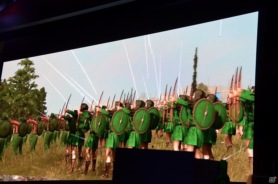 【TGS 2017】声優・井澤美香子さんの疑問からタイトルの魅力を深掘り！「Total War: ARENA」スペシャルステージをレポートの画像5