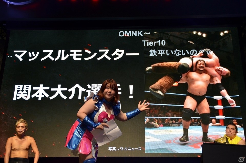 【TGS 2017】Kカップレスラーや声優レスラーが「WoT」と「WoS」のプレゼンバトル！皆のプロレス知識が増えたシークレットステージの画像13