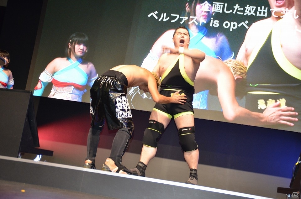 【TGS 2017】Kカップレスラーや声優レスラーが「WoT」と「WoS」のプレゼンバトル！皆のプロレス知識が増えたシークレットステージの画像25
