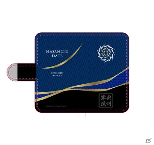 アイルーと「戦国BASARA」の手帳型スマートフォンケースが11月中旬発売の画像2