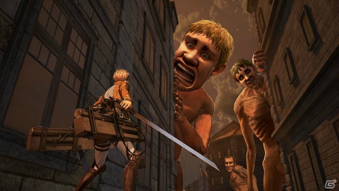 「進撃の巨人2」の対応機種がPS4/PS Vita/Nintendo Switch/Steamに決定！立体機動や巨人のゲーム画面も公開の画像3