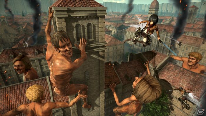 「進撃の巨人2」の対応機種がPS4/PS Vita/Nintendo Switch/Steamに決定！立体機動や巨人のゲーム画面も公開の画像4