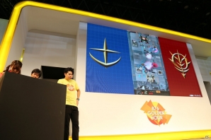 【TGS 2017】一年戦争を舞台にした戦略バトルが楽しめる「機動戦士ガンダム 即応戦線」のステージをレポートの画像6