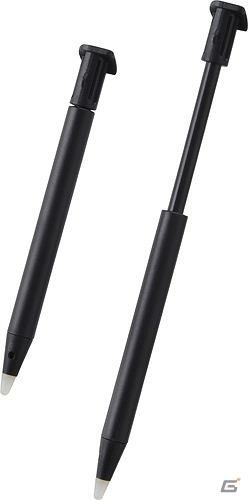 伸縮式で手の大きさに合わせて使える！New 2DS LL用タッチペン「CYBER・伸縮タッチペン 2本セット」が10月5日に発売の画像3
