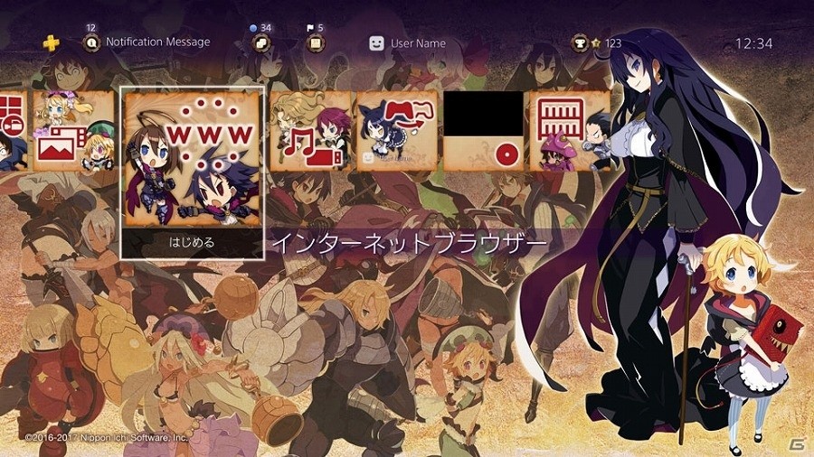 「ルフランの地下迷宮と魔女ノ旅団」PS4を“ルフ魔女”仕様にカスタマイズできるテーマ＆アバターが配信開始の画像3