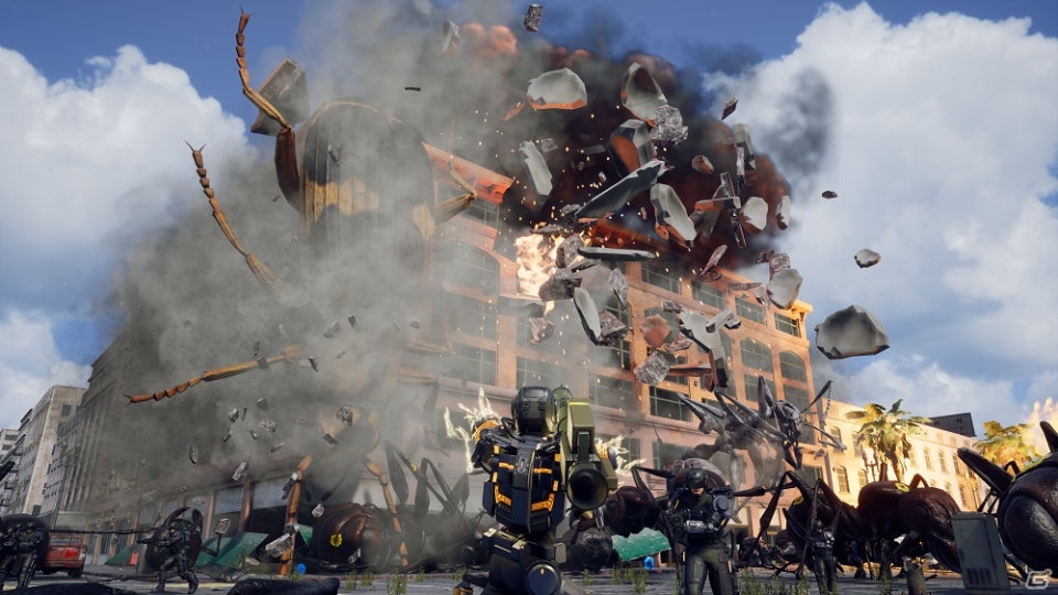 PS4「EARTH DEFENSE FORCE: IRON RAIN」外宇宙から飛来した未知の侵略者”アグレッサー”の脅威を紹介の画像19