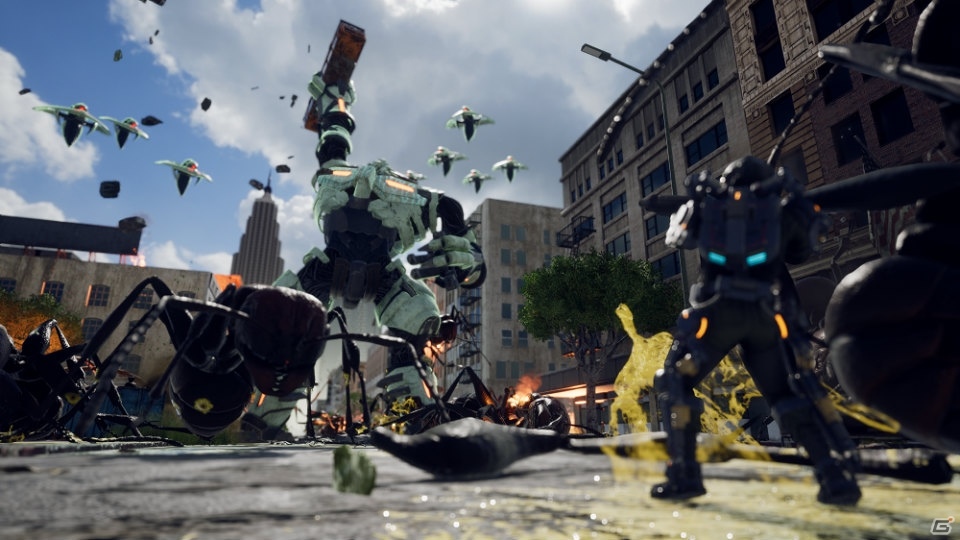 PS4「EARTH DEFENSE FORCE: IRON RAIN」外宇宙から飛来した未知の侵略者”アグレッサー”の脅威を紹介の画像30
