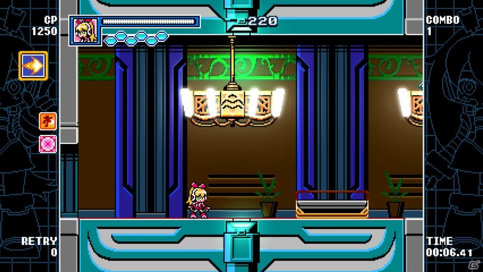 「マイティガンヴォルト バースト」新たなDLCプレイアブルキャラクターとしてコール（Mighty No.9）、シアン（蒼き雷霆 ガンヴォルト）が登場！の画像10