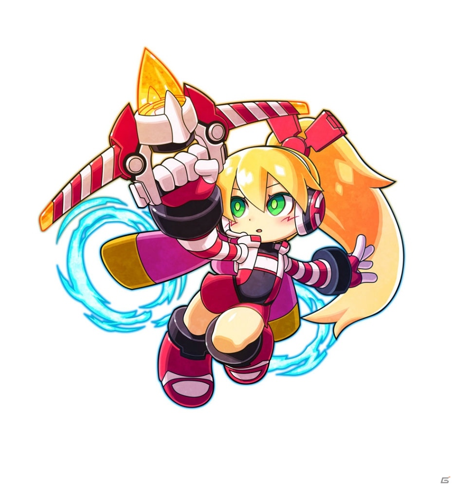 「マイティガンヴォルト バースト」新たなDLCプレイアブルキャラクターとしてコール（Mighty No.9）、シアン（蒼き雷霆 ガンヴォルト）が登場！の画像2
