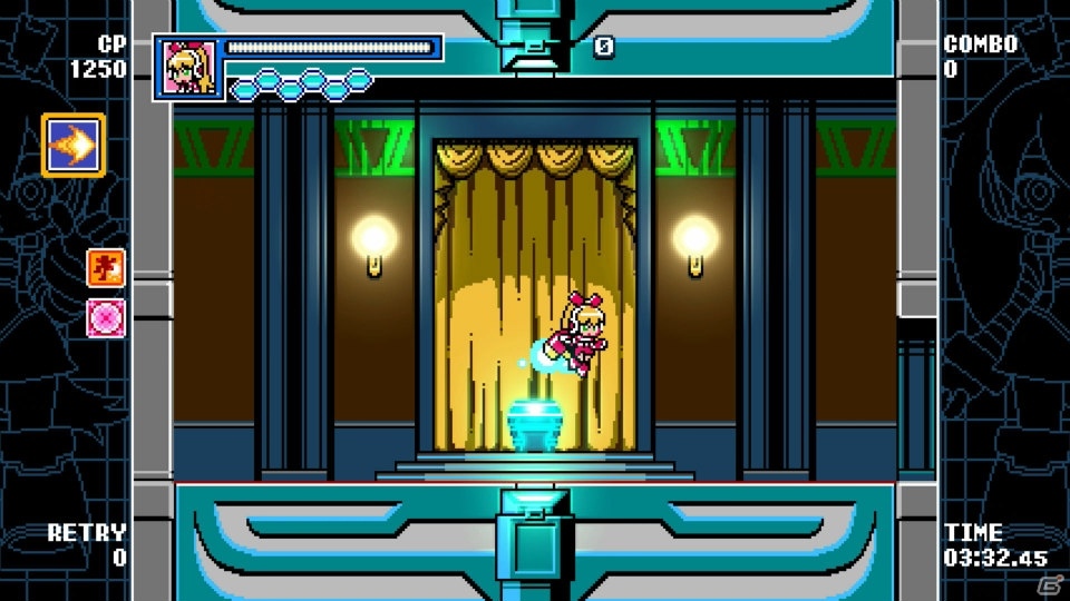「マイティガンヴォルト バースト」新たなDLCプレイアブルキャラクターとしてコール（Mighty No.9）、シアン（蒼き雷霆 ガンヴォルト）が登場！の画像5