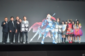 DMM流「ダンボール戦機」は美少女×装甲破損！？「装甲娘」が初お披露目された「DMM GAMES×レベルファイブ」記者発表会をレポートの画像20