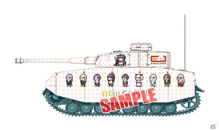 「ガールズ＆パンツァー 戦車道大作戦！」アニメ「NEW GAME!!」コラボが10月1日より開催！の画像16