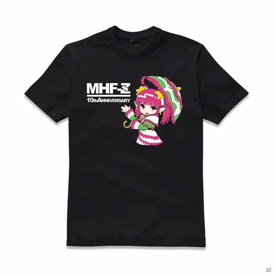ユーザーアンケートでデザインを決定した「MHF」オリジナルTシャツの予約受付が開始！「初音ミク」コラボグッズなども発売の画像3