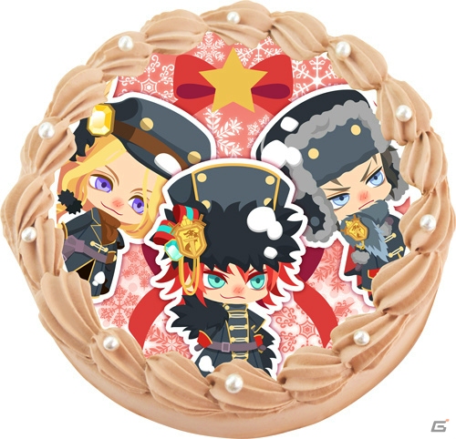 「A3！」や「DAME×PRINCE」などのクリスマスキャラクターケーキが登場！アニメイトカフェ通販にて順次受注受付が開始の画像3