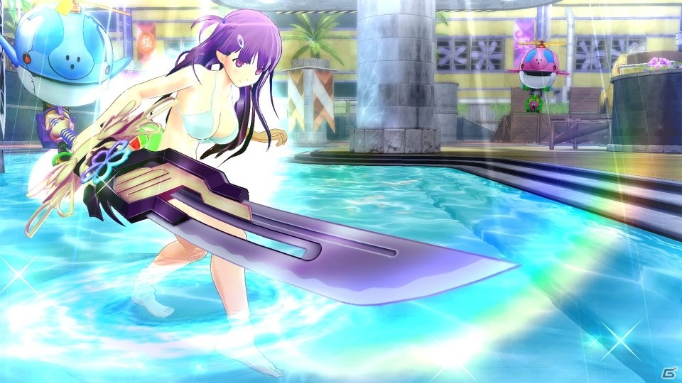 「閃乱カグラ PEACH BEACH SPLASH」に「VALKYRIE DRIVE -BHIKKHUNI-」コラボキャラが参戦！PSVR対応モードの配信もの画像4
