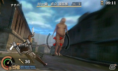 3DS「進撃の巨人2 未来の座標」立体機動の新たなアクションや巨人クリエイトなどの新情報が公開！の画像14