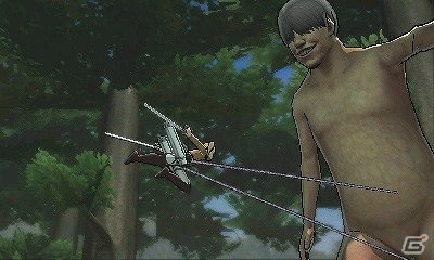 3DS「進撃の巨人2 未来の座標」立体機動の新たなアクションや巨人クリエイトなどの新情報が公開！の画像16