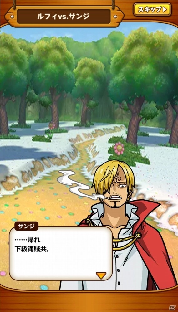 iOS/Android「ONE PIECE サウザンドストーム」アニメと連動した「ルフィvs.サンジ」放送記念キャンペーンが開催！ルフィ、チョッパーのEX必殺技も新登場の画像2