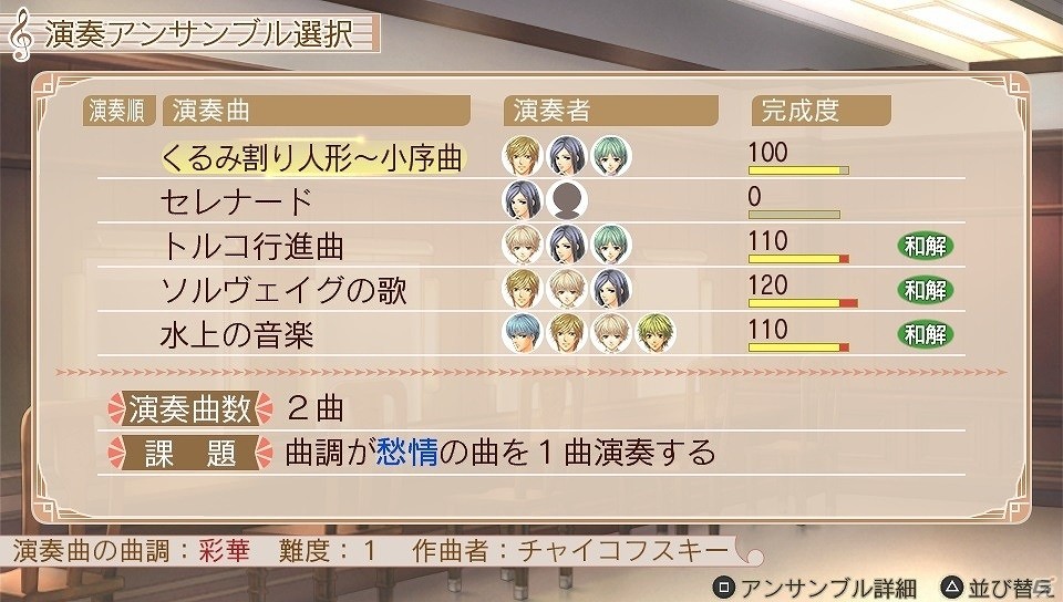 PS Vita「金色のコルダ2 ff」ゲームの遊び方とキャラクターボイスが公開！胸キュンボイスの公開をかけたRTキャンペーンもの画像9