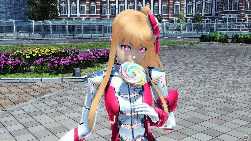 「ファンタシースターオンライン2」にインスタ映えしそうな夜のカフェが登場！ハロウィン風衣装が的中するACスクラッチもの画像100