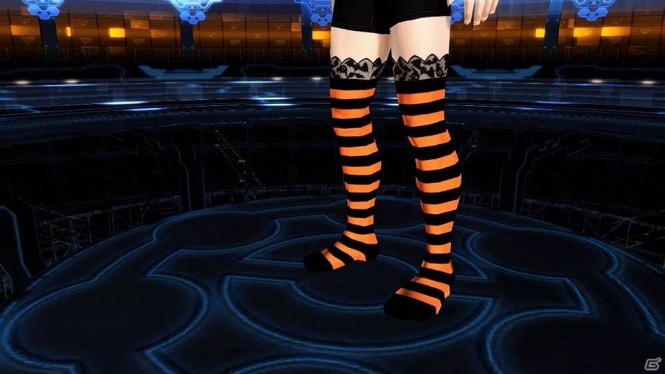 「ファンタシースターオンライン2」にインスタ映えしそうな夜のカフェが登場！ハロウィン風衣装が的中するACスクラッチもの画像110
