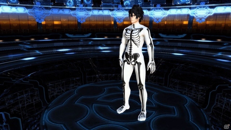 「ファンタシースターオンライン2」にインスタ映えしそうな夜のカフェが登場！ハロウィン風衣装が的中するACスクラッチもの画像112