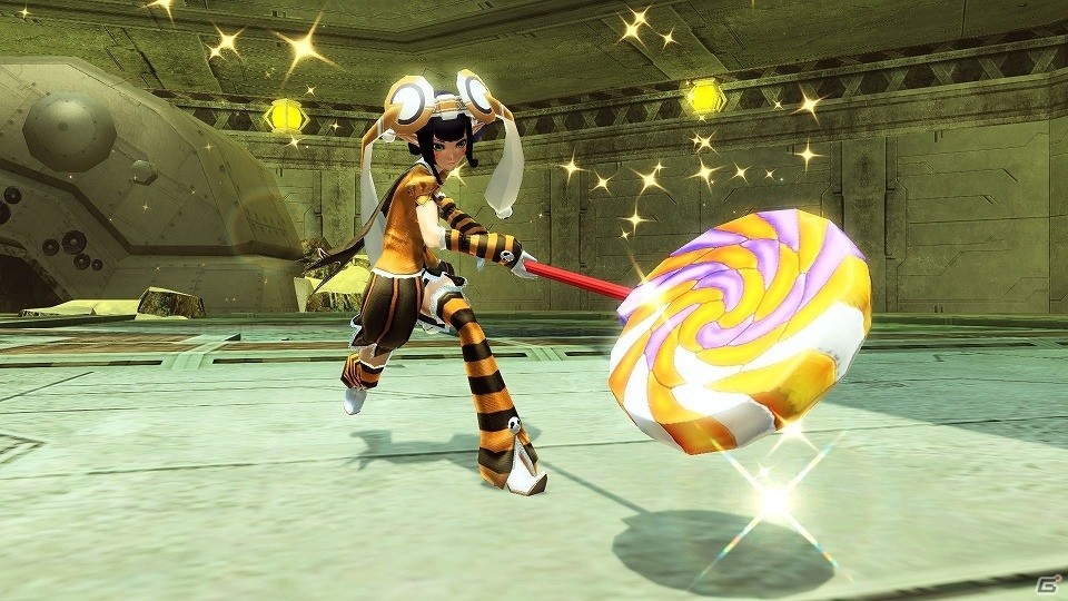 「ファンタシースターオンライン2」にインスタ映えしそうな夜のカフェが登場！ハロウィン風衣装が的中するACスクラッチもの画像27