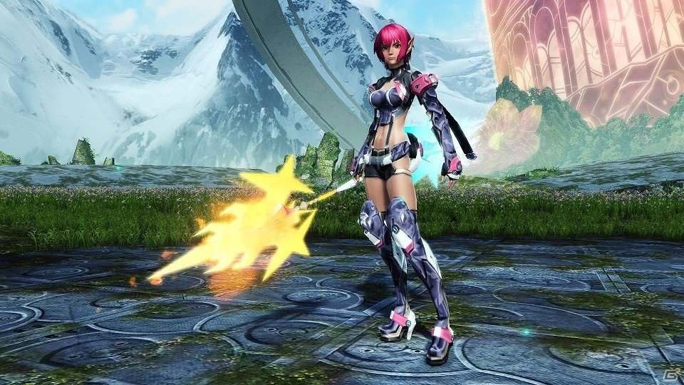 「ファンタシースターオンライン2」にインスタ映えしそうな夜のカフェが登場！ハロウィン風衣装が的中するACスクラッチもの画像45