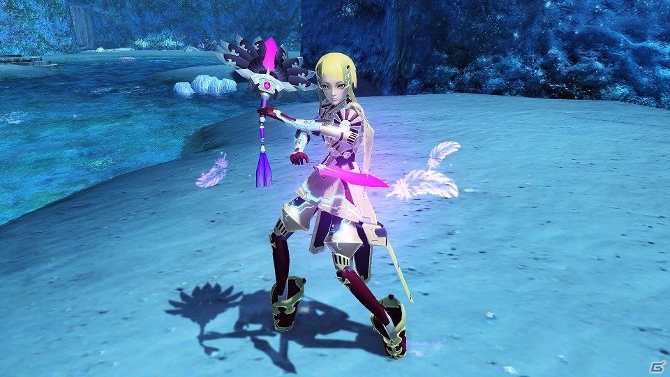 「ファンタシースターオンライン2」にインスタ映えしそうな夜のカフェが登場！ハロウィン風衣装が的中するACスクラッチもの画像49